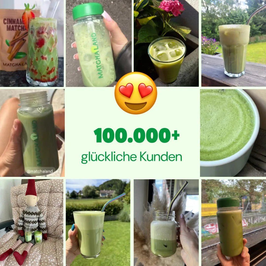 Kundenfotos mit MatchaLand Matcha