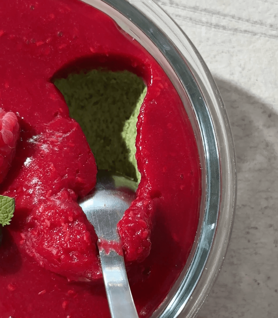 Matcha Raspberry Panna Cotta - MatchaLand Deutschland