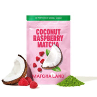 Coconut Raspberry Matcha (Ceremonial Grade)